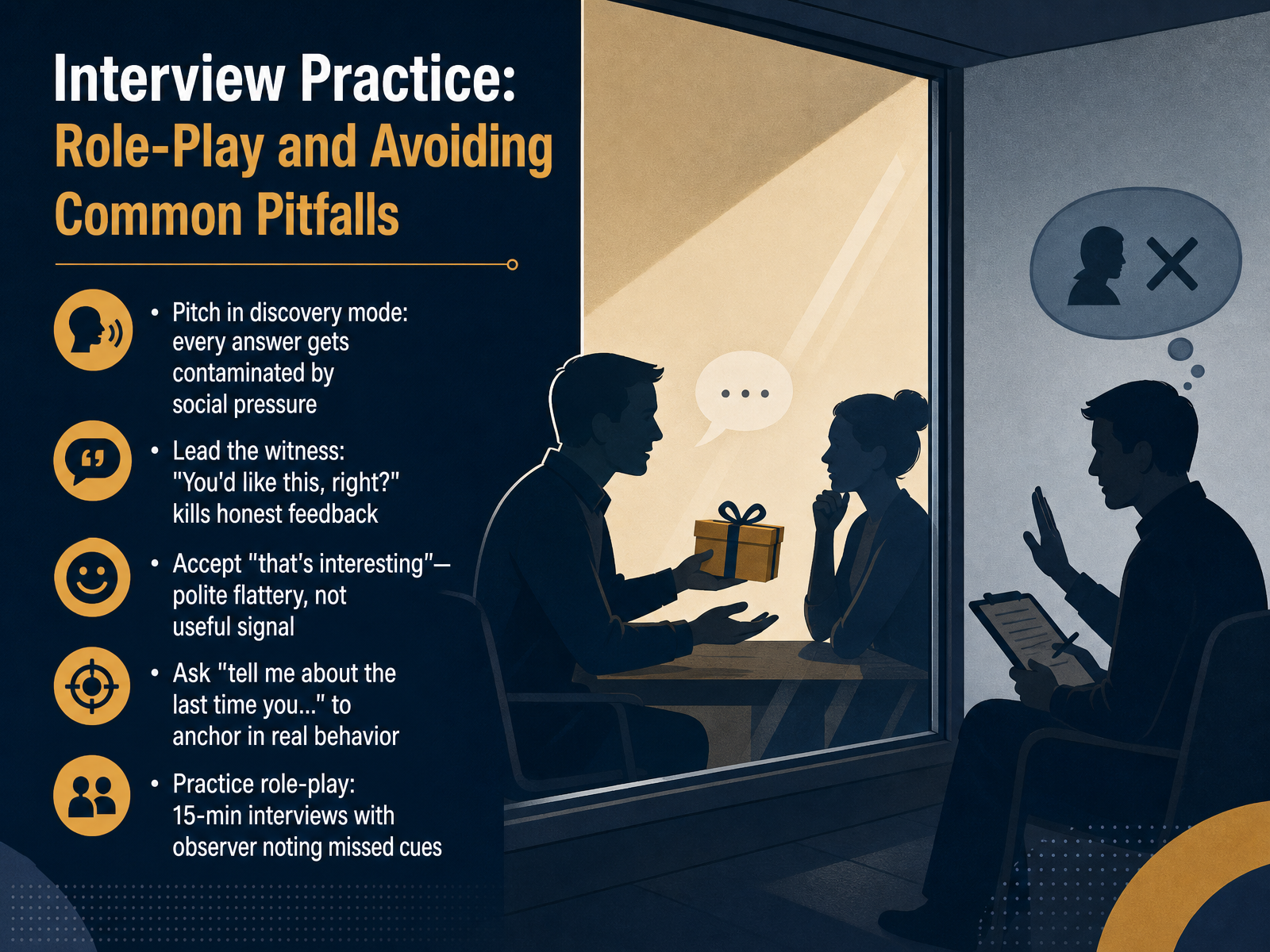 Interview Practice: Role-Play and Avoiding Common Pitfalls