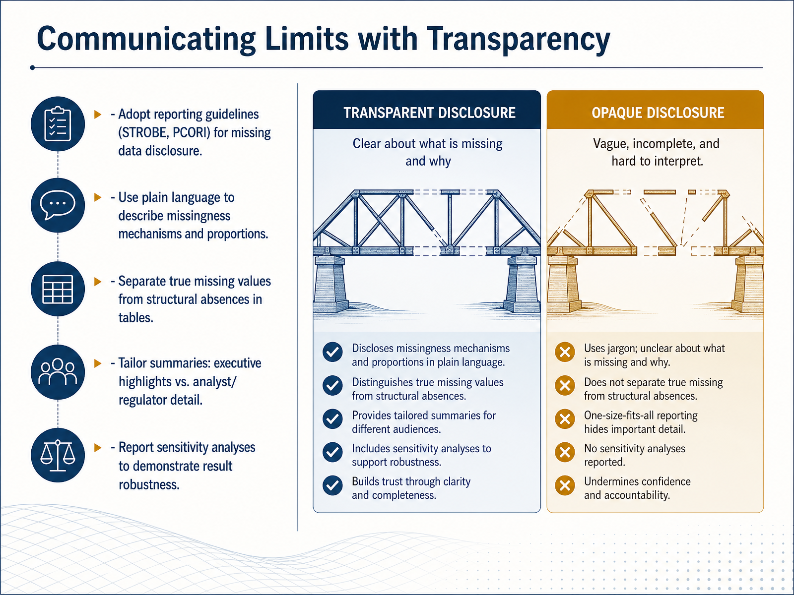 Communicating Limits with Transparency
