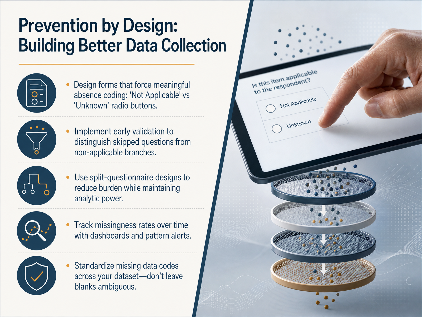 Prevention by Design: Building Better Data Collection