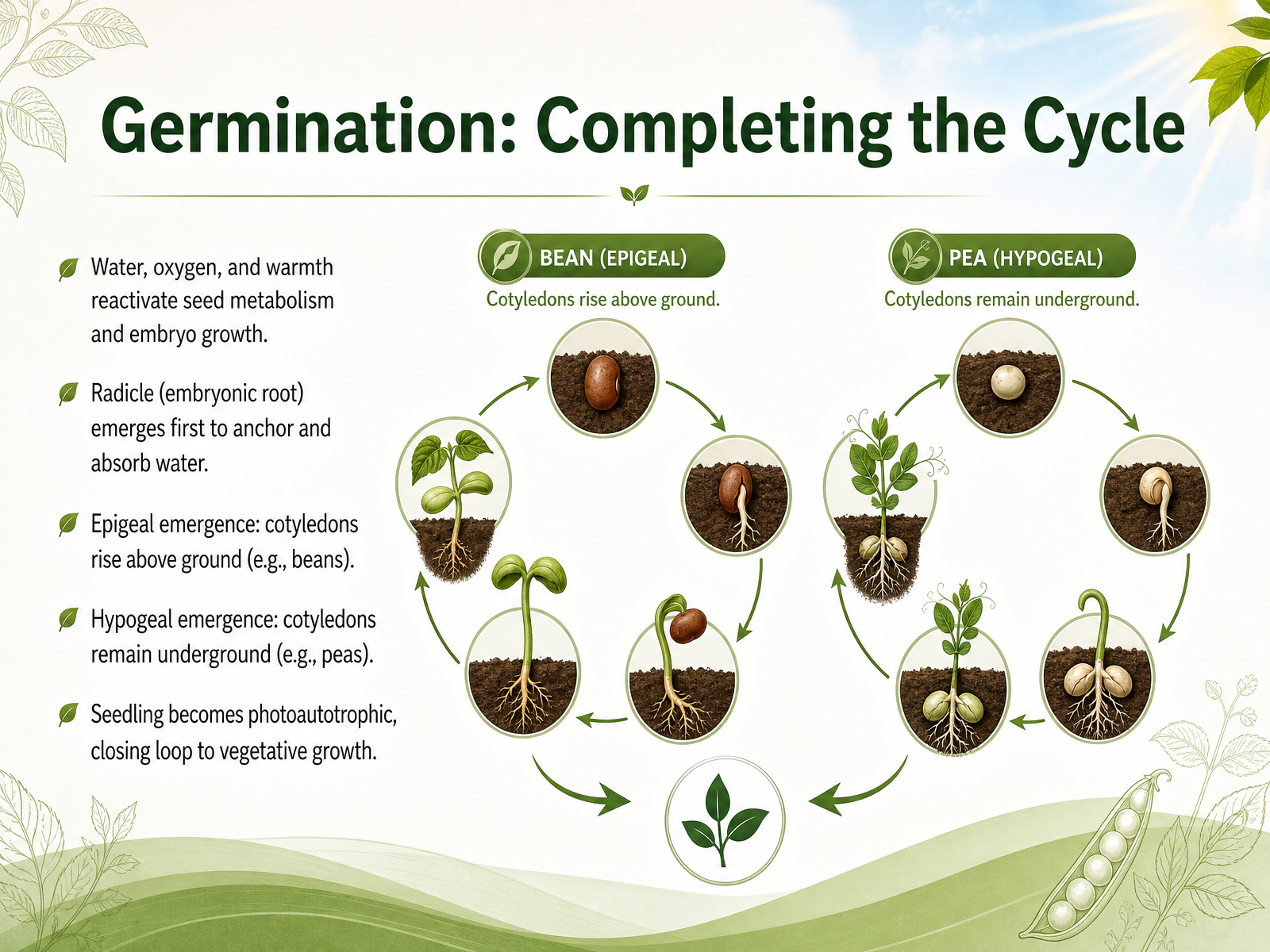 Germination: Completing the Cycle