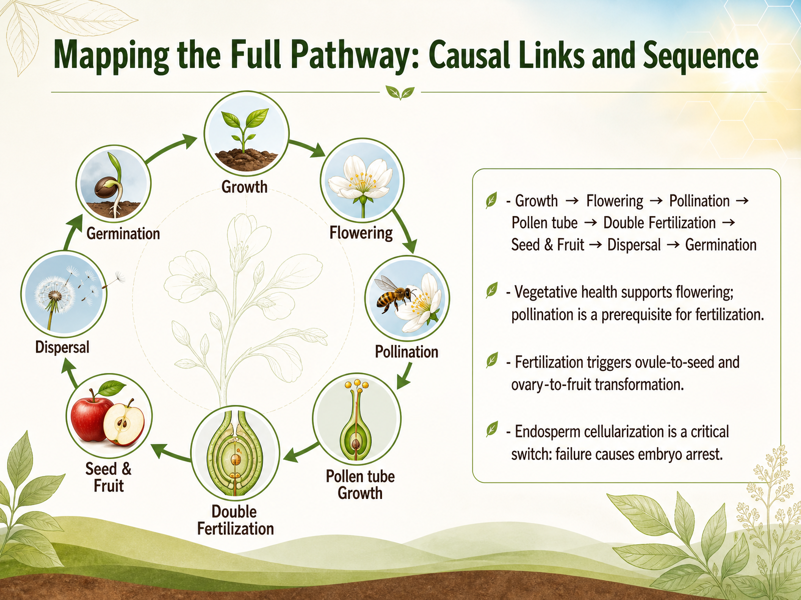 Mapping the Full Pathway: Causal Links and Sequence