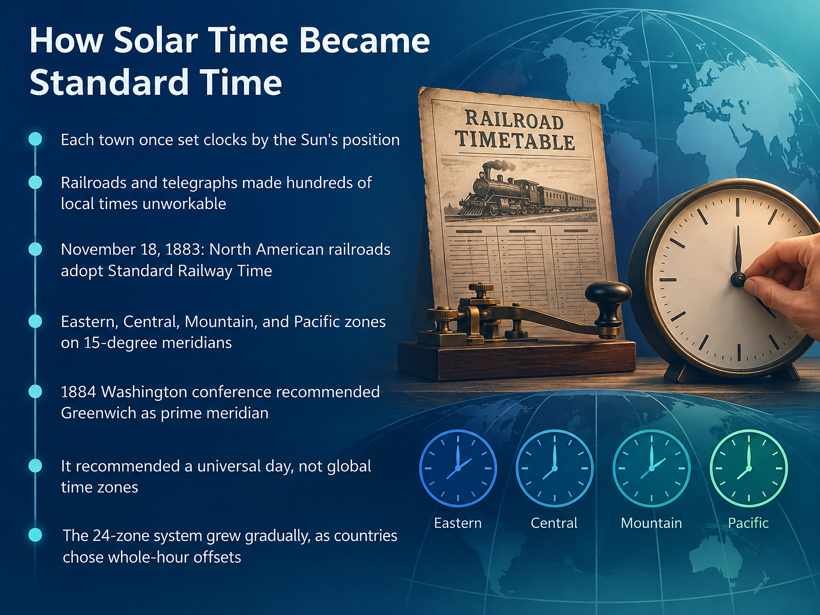 How Solar Time Became Standard Time