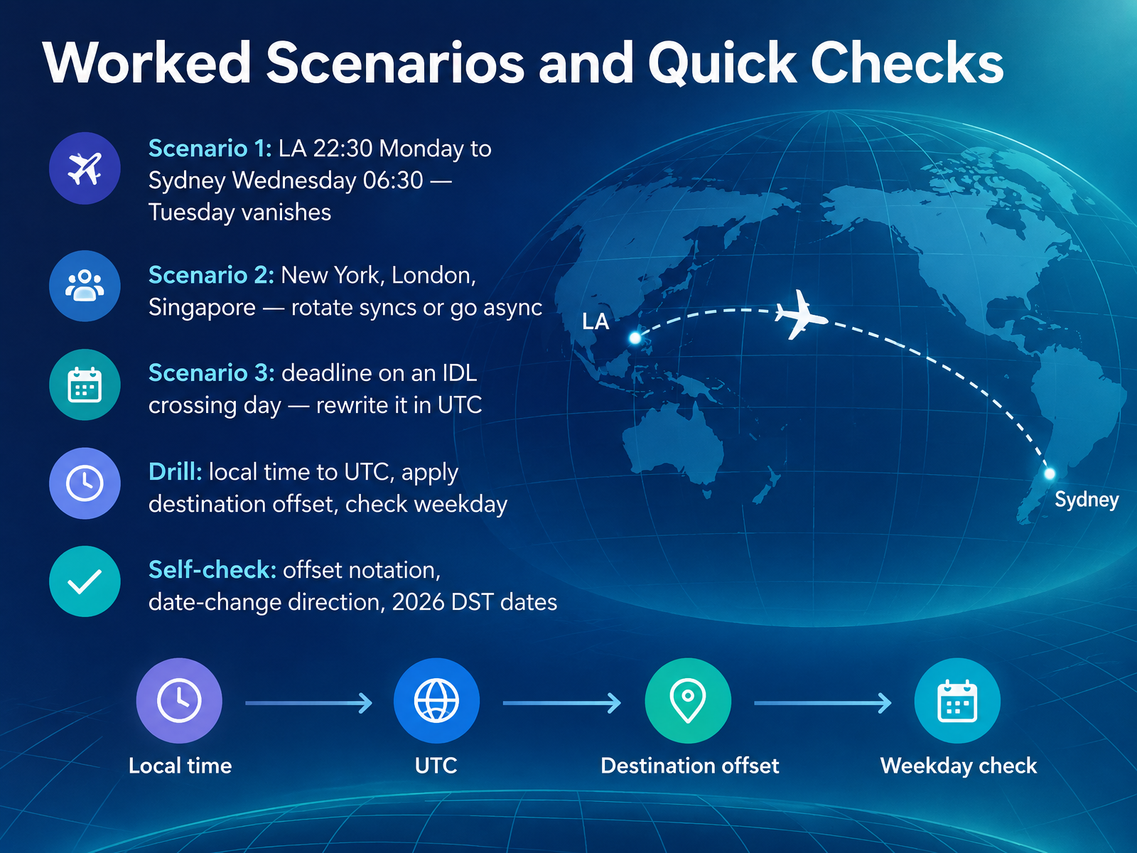 Worked Scenarios and Quick Checks