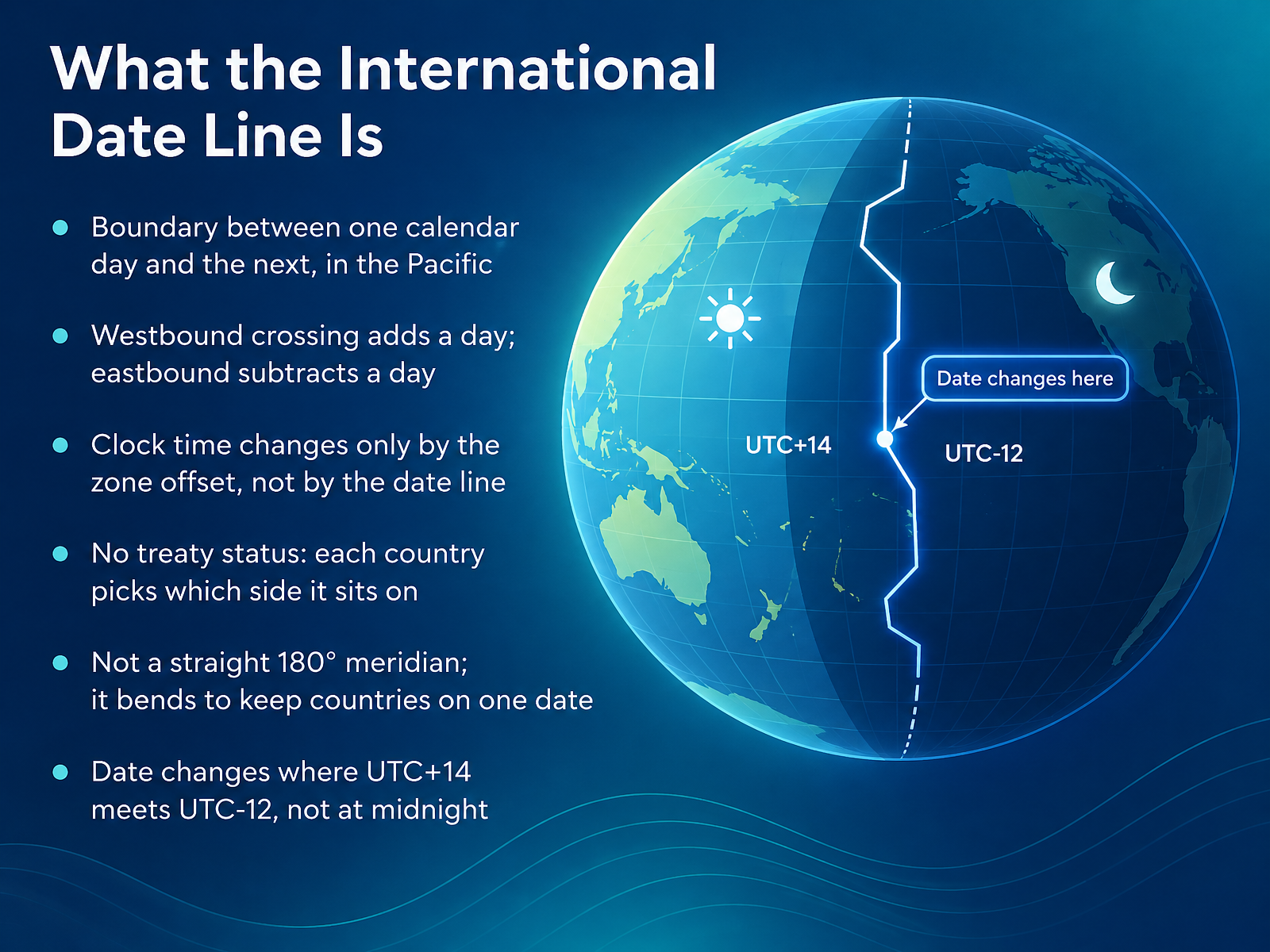 What the International Date Line Is