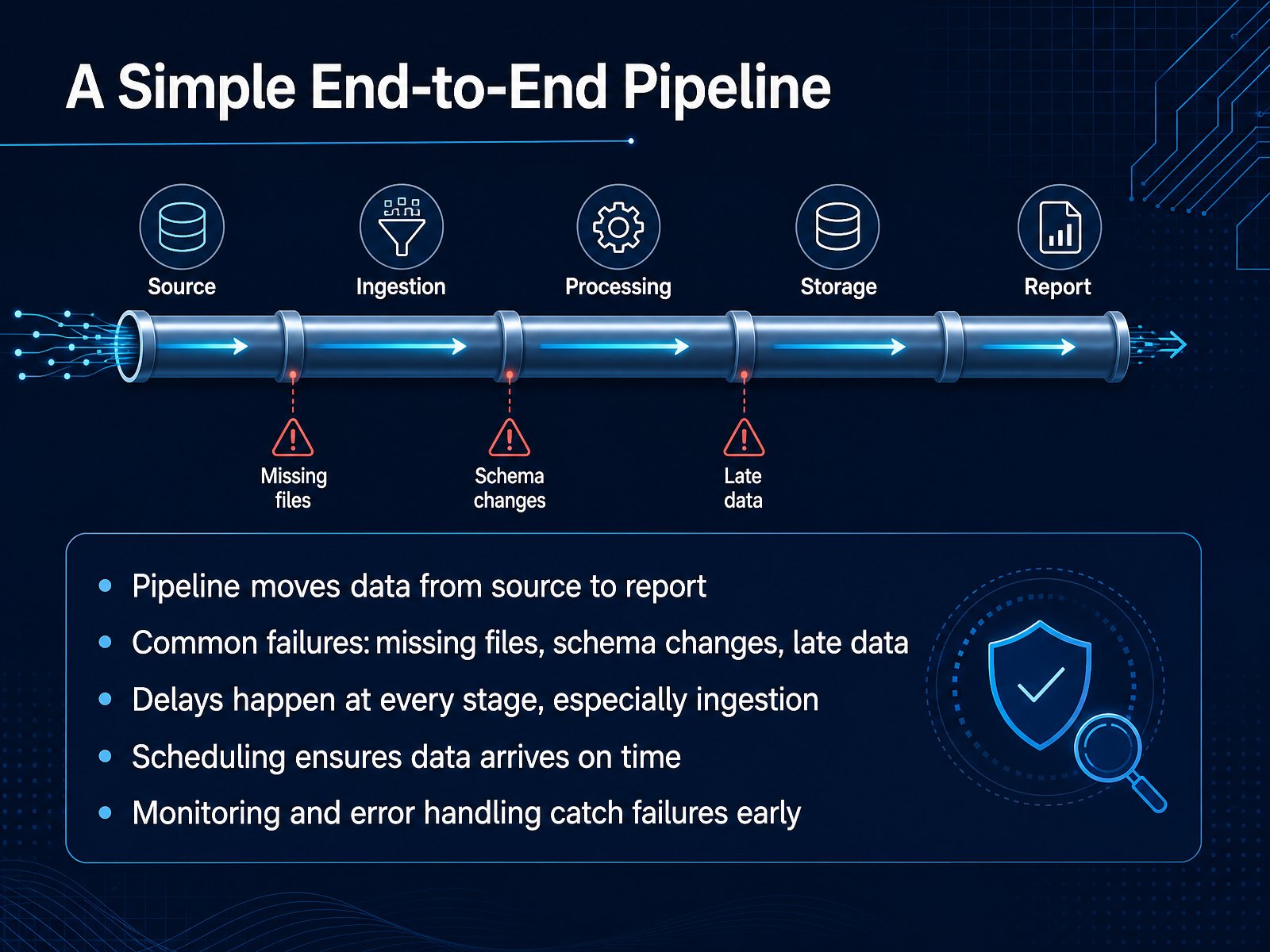 A Simple End-to-End Pipeline