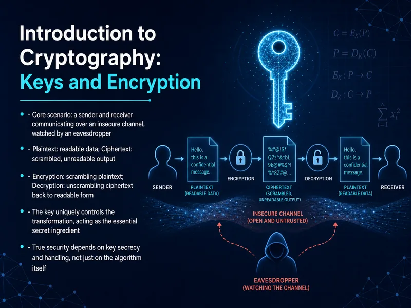 Cryptography: Keys and Encryption — digital-human course