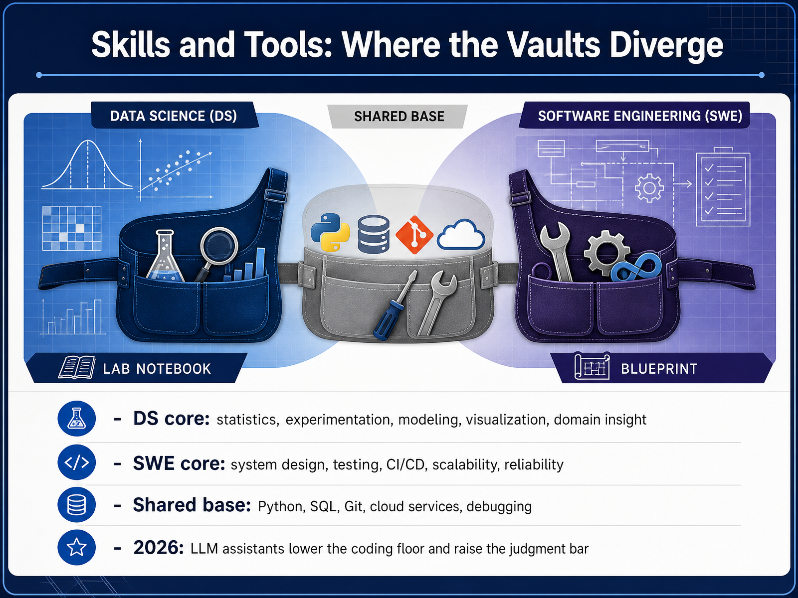 Skills and Tools: Where the Vaults Diverge