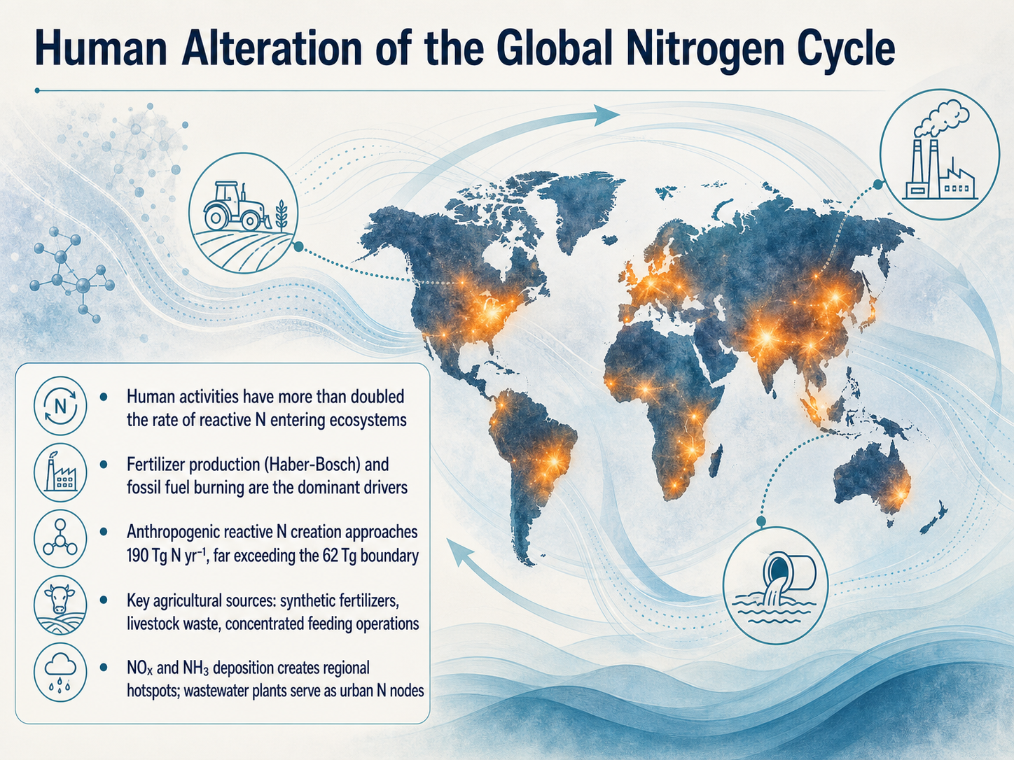 Human Alteration of the Global Nitrogen Cycle