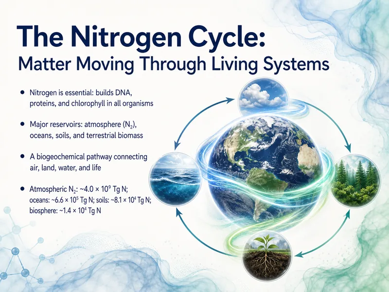 Nitrogen Cycle: Matter in Living Systems — digital-human course