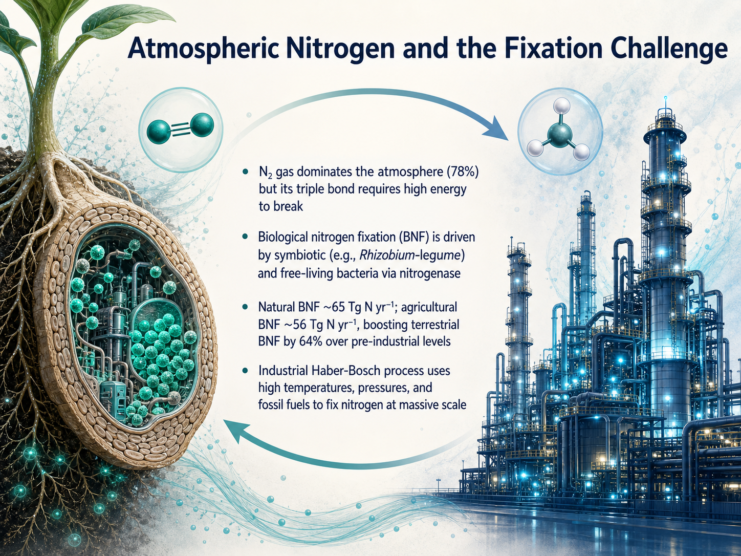 Atmospheric Nitrogen and the Fixation Challenge