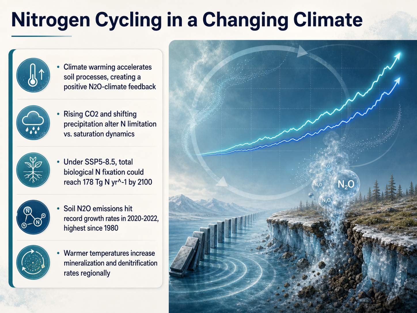 Nitrogen Cycling in a Changing Climate