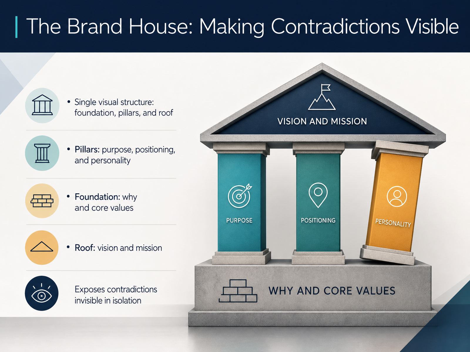 The Brand House: Making Contradictions Visible