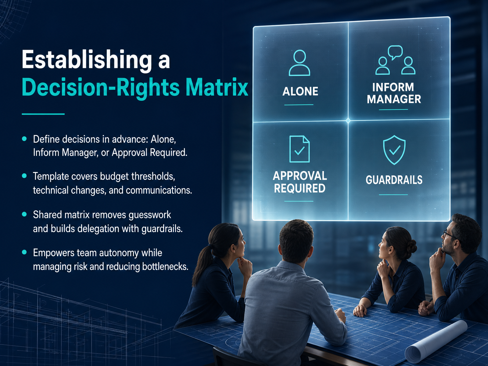 Establishing a Decision-Rights Matrix