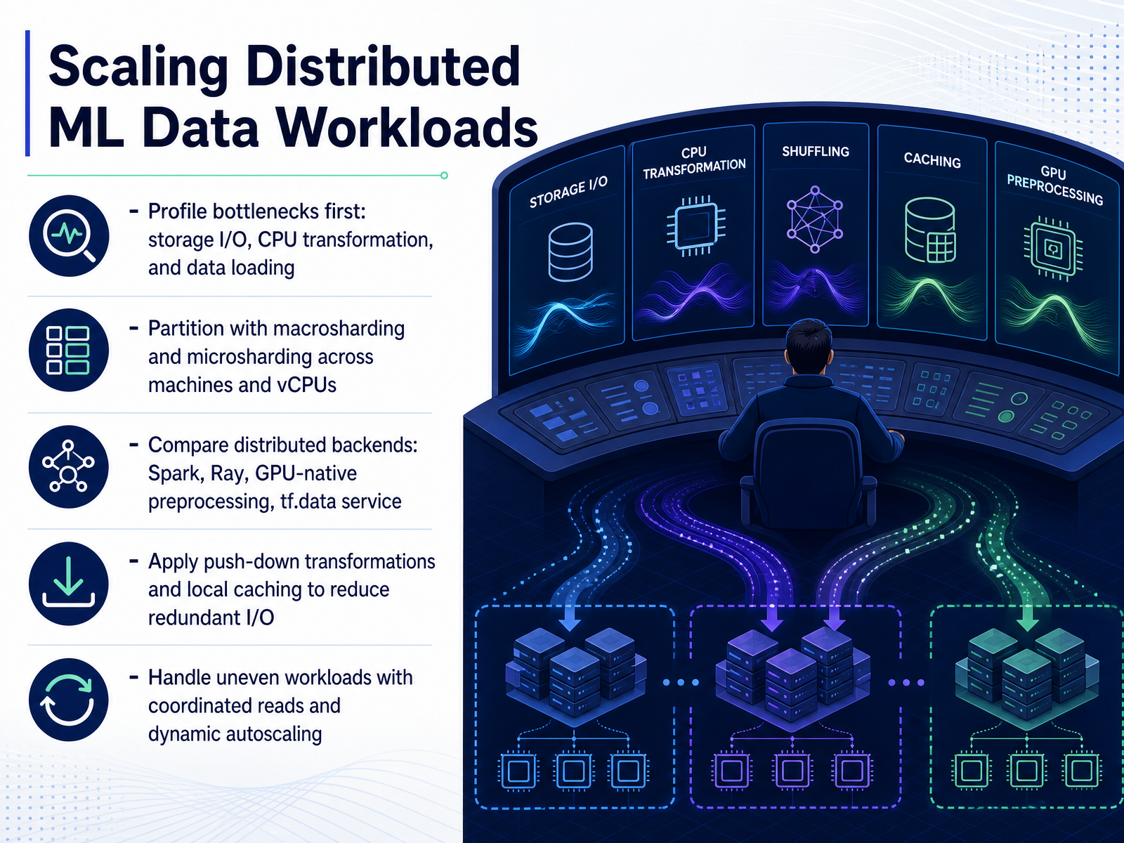 Scaling Distributed ML Data Workloads