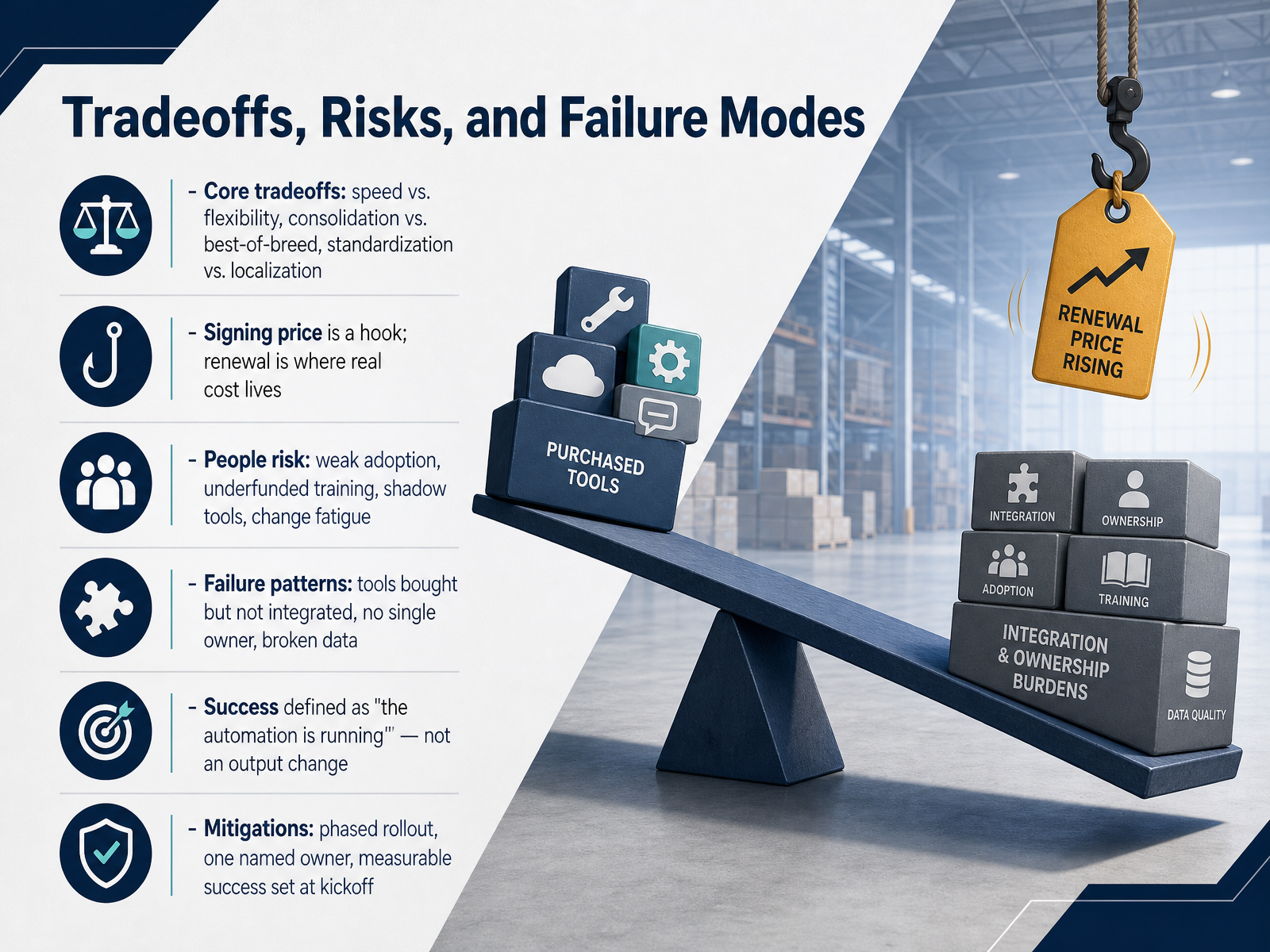Tradeoffs, Risks, and Failure Modes