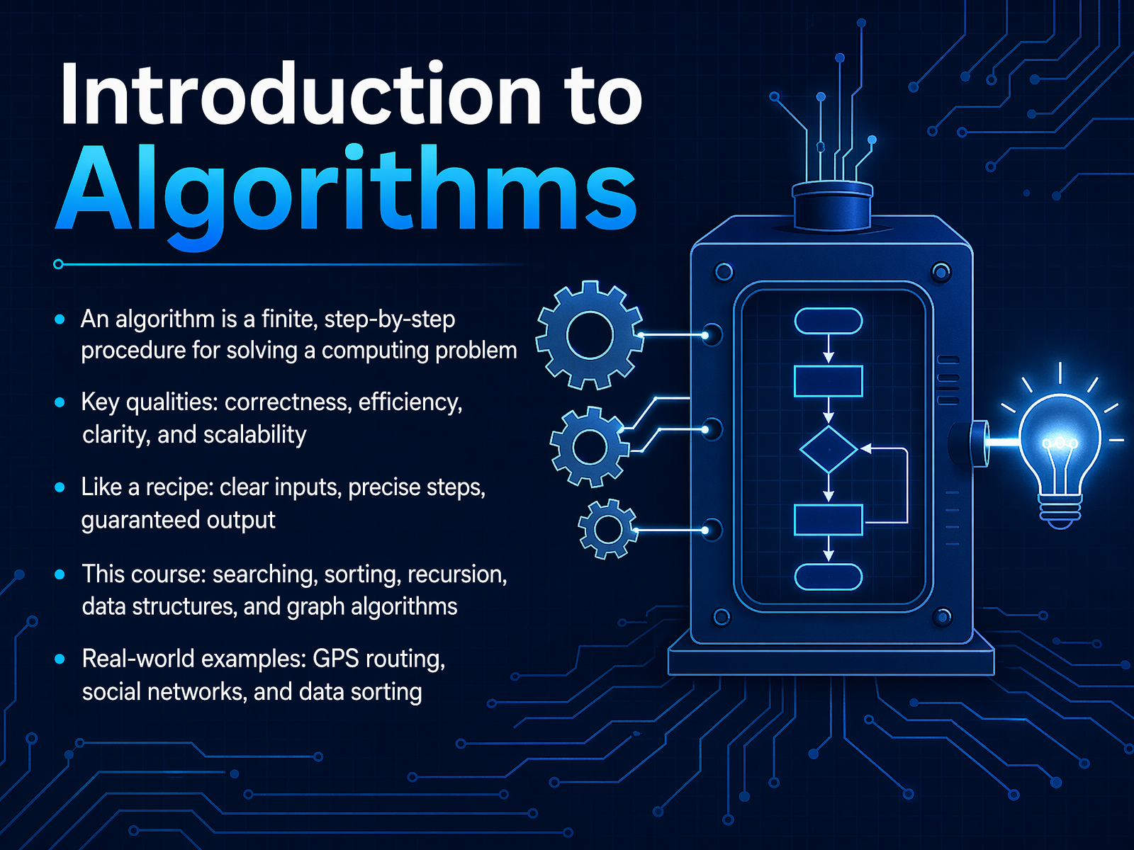 Algorithms Fundamentals