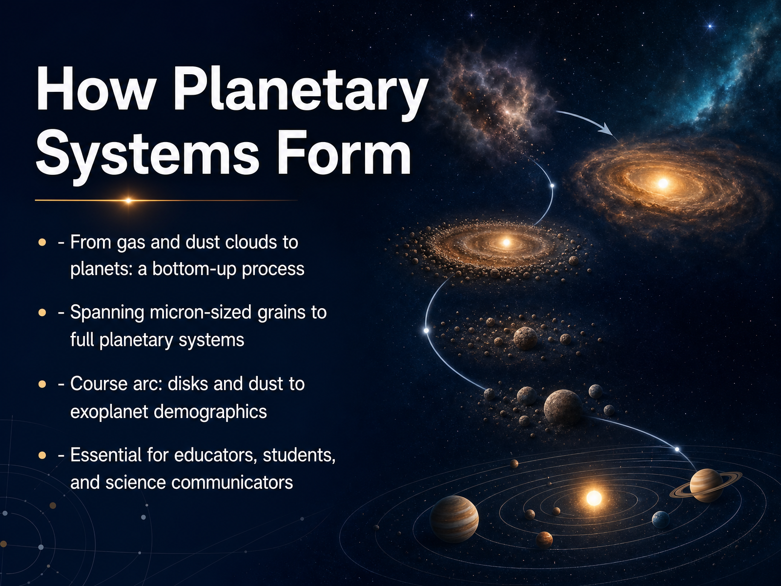 Planetary System Formation