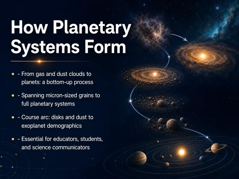 Planetary System Formation — digital-human course