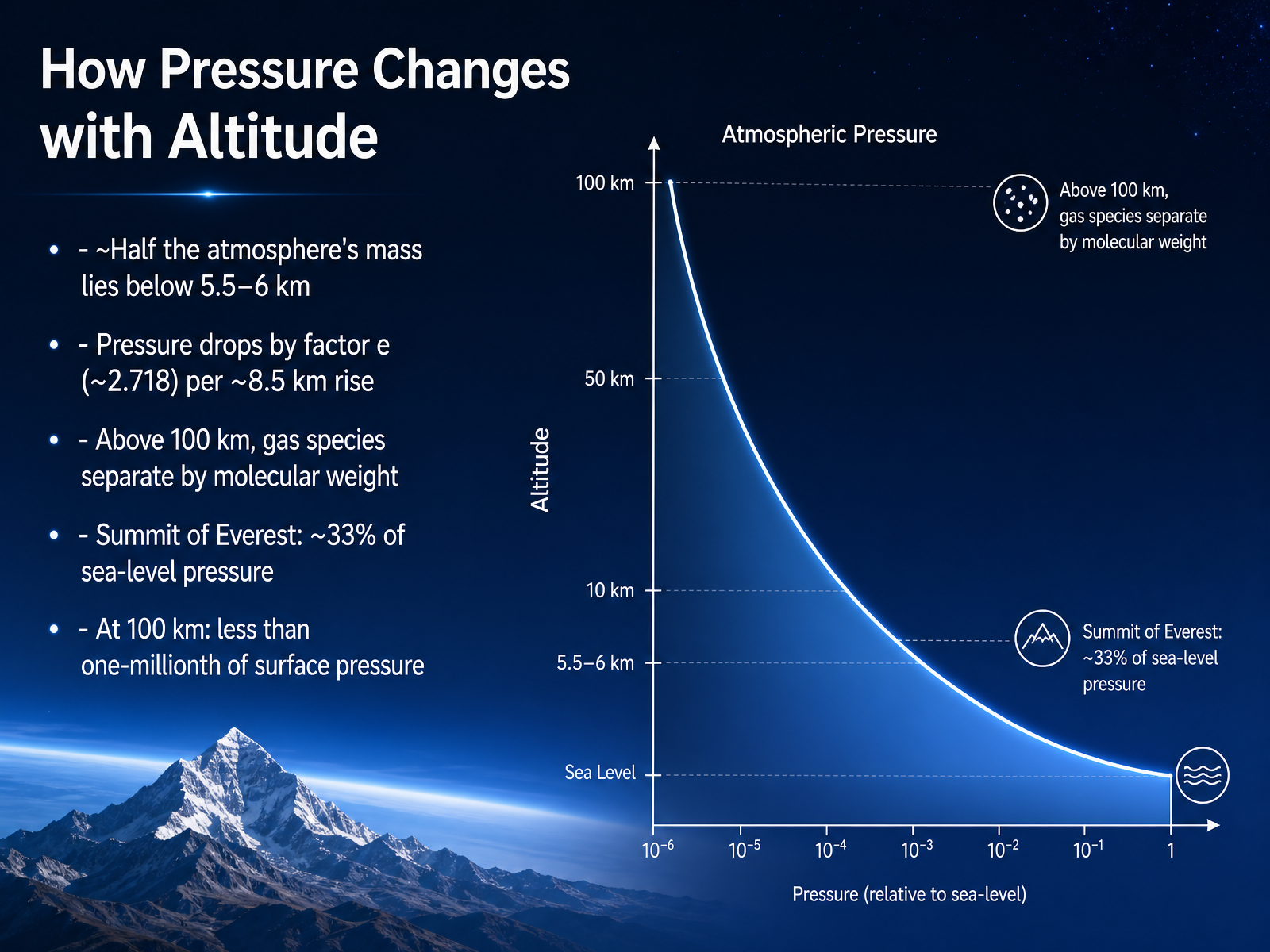How Pressure Changes with Altitude