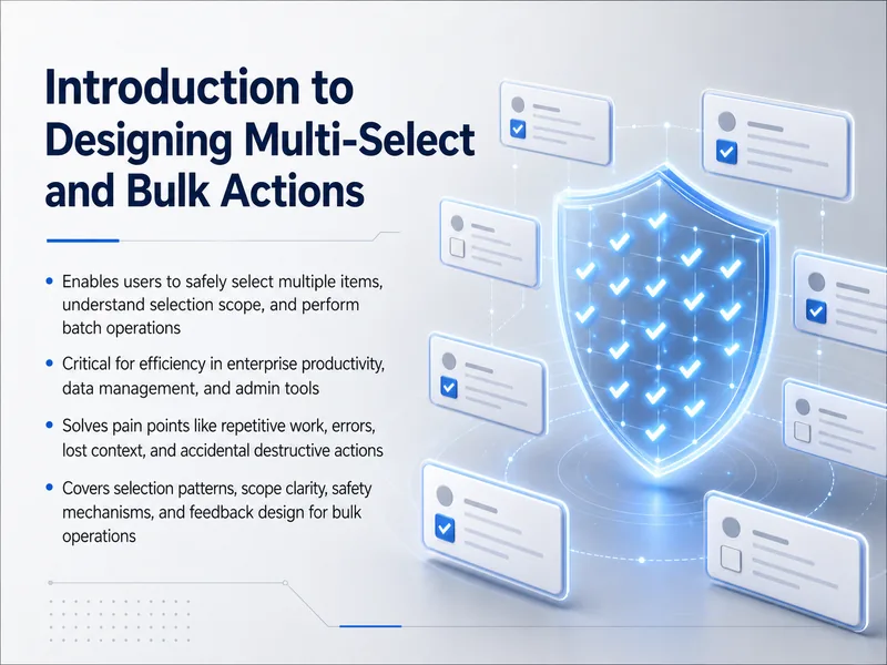 Multi-Select and Bulk Actions Design — digital-human course