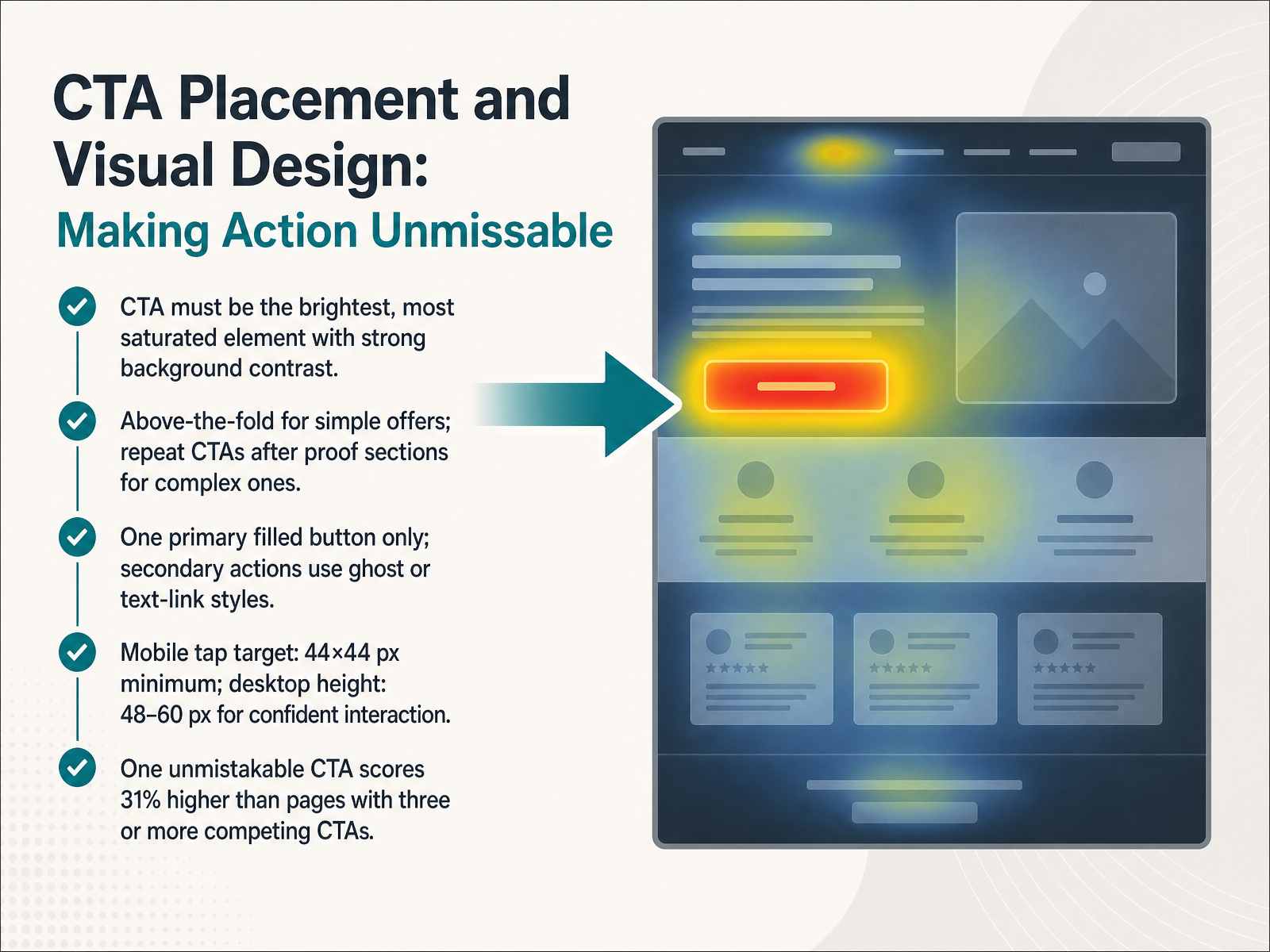 CTA Placement and Visual Design: Making Action Unmissable