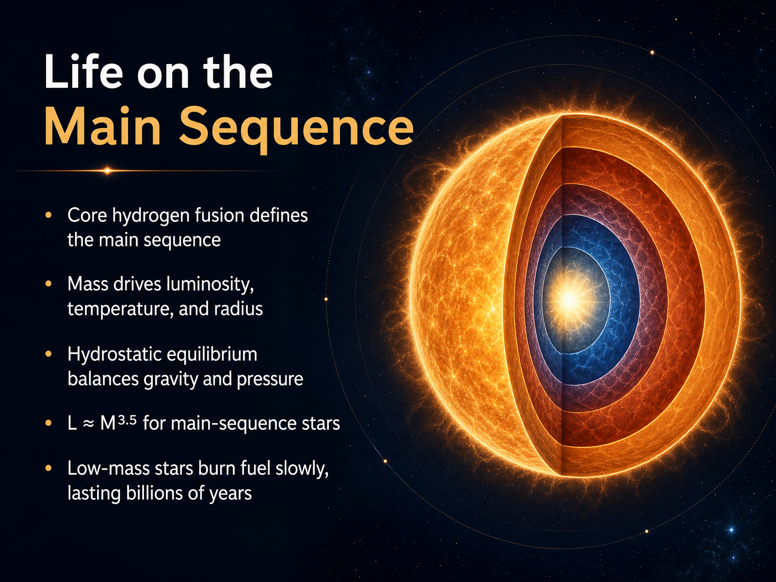 Life on the Main Sequence