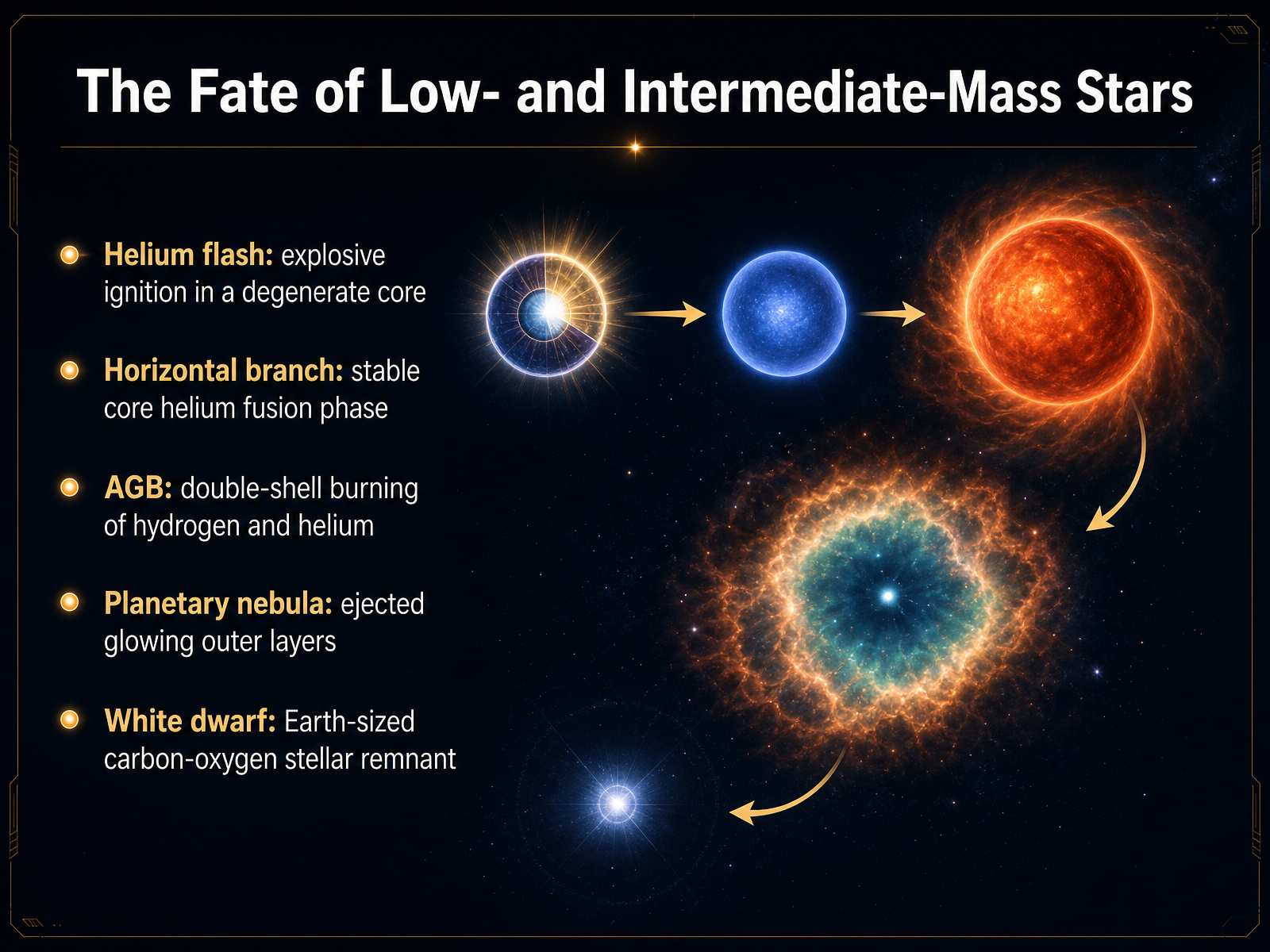 The Fate of Low- and Intermediate-Mass Stars