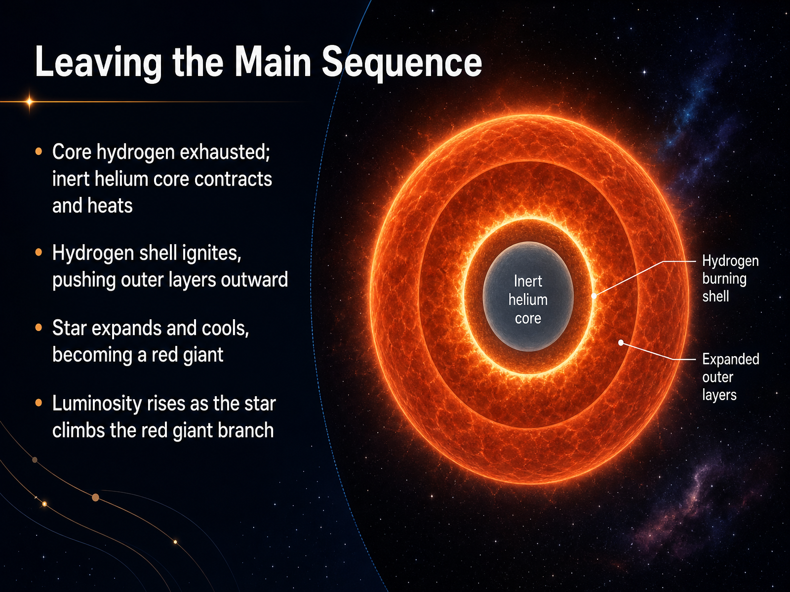 Leaving the Main Sequence