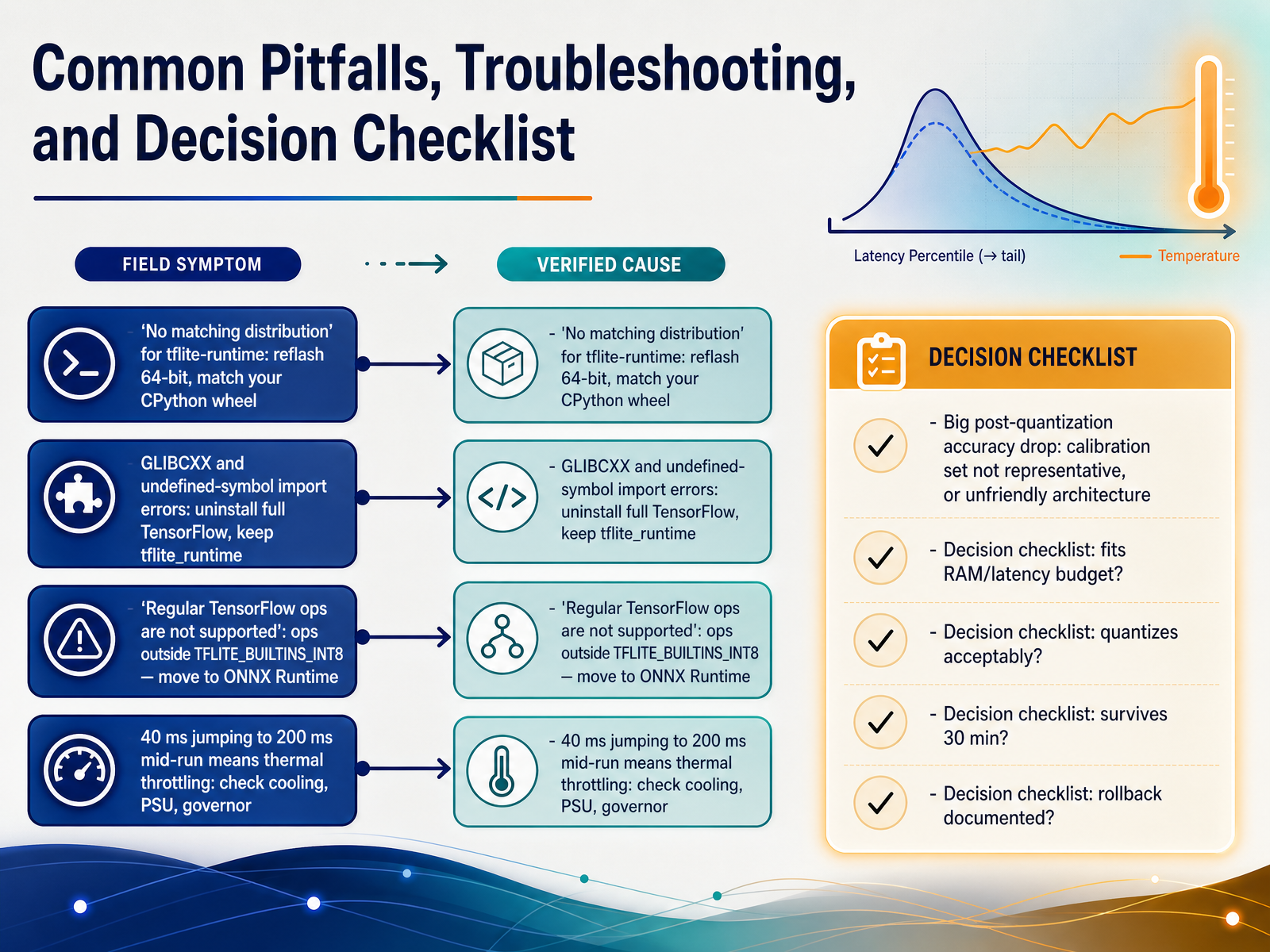 Common Pitfalls, Troubleshooting, and Decision Checklist
