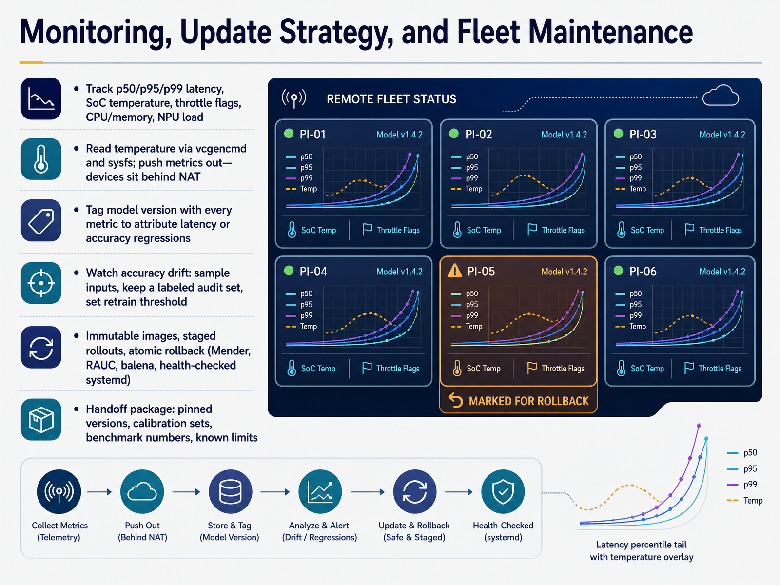 Monitoring, Update Strategy, and Fleet Maintenance