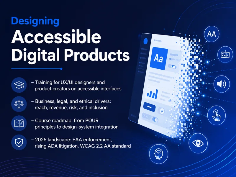Designing Accessible Digital Products — digital-human course