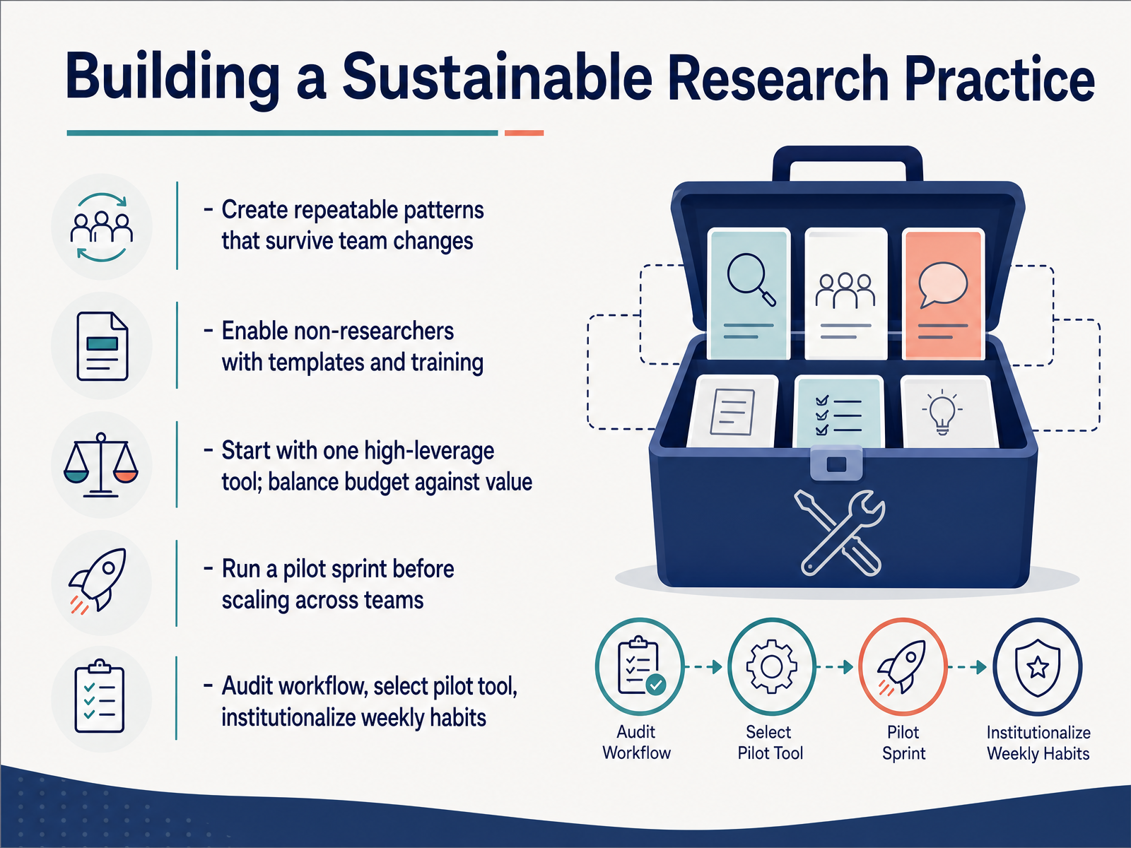 Building a Sustainable Research Practice