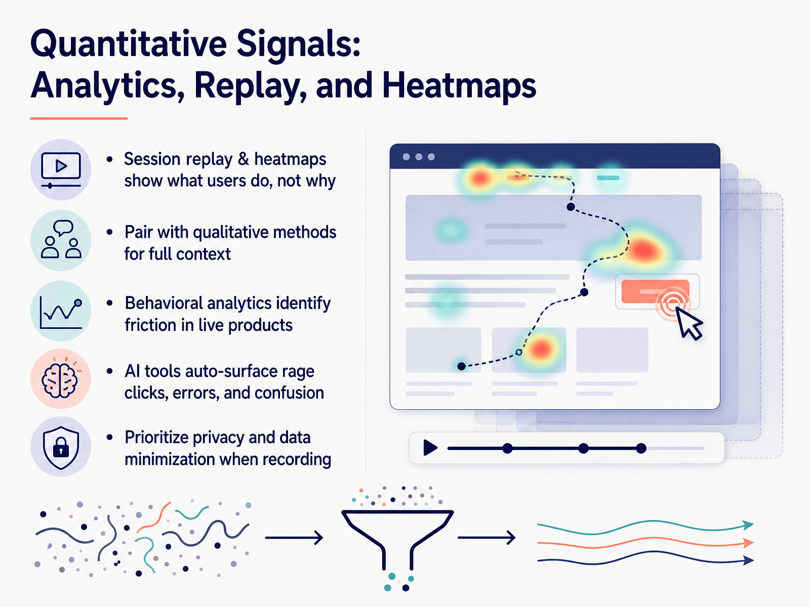 Quantitative Signals: Analytics, Replay, and Heatmaps