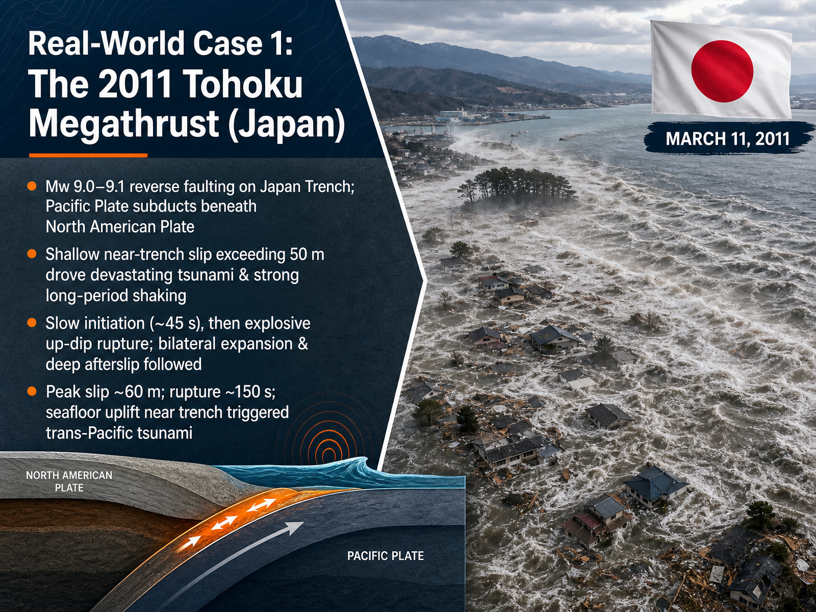 Real-World Case 1: The 2011 Tohoku Megathrust (Japan)