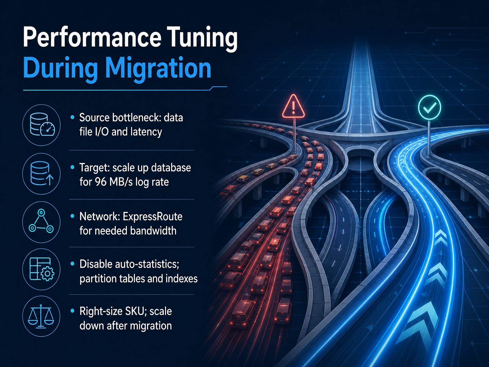 Performance Tuning During Migration