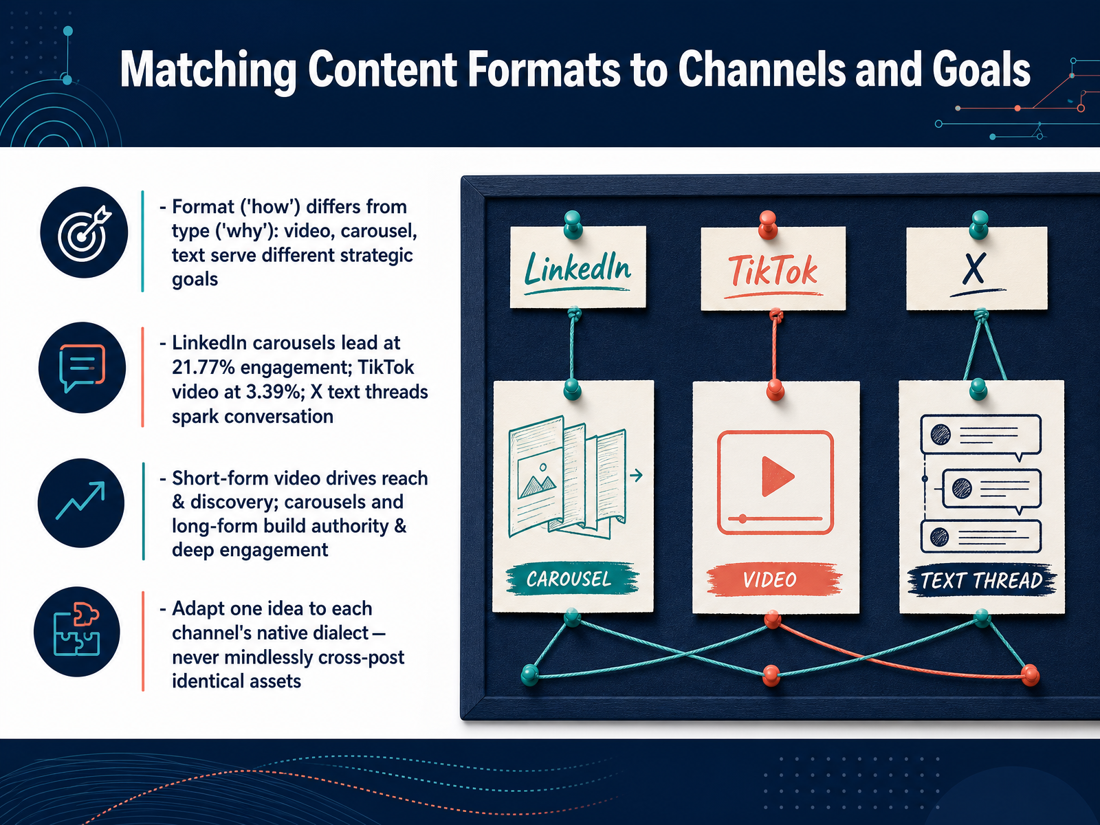 Matching Content Formats to Channels and Goals