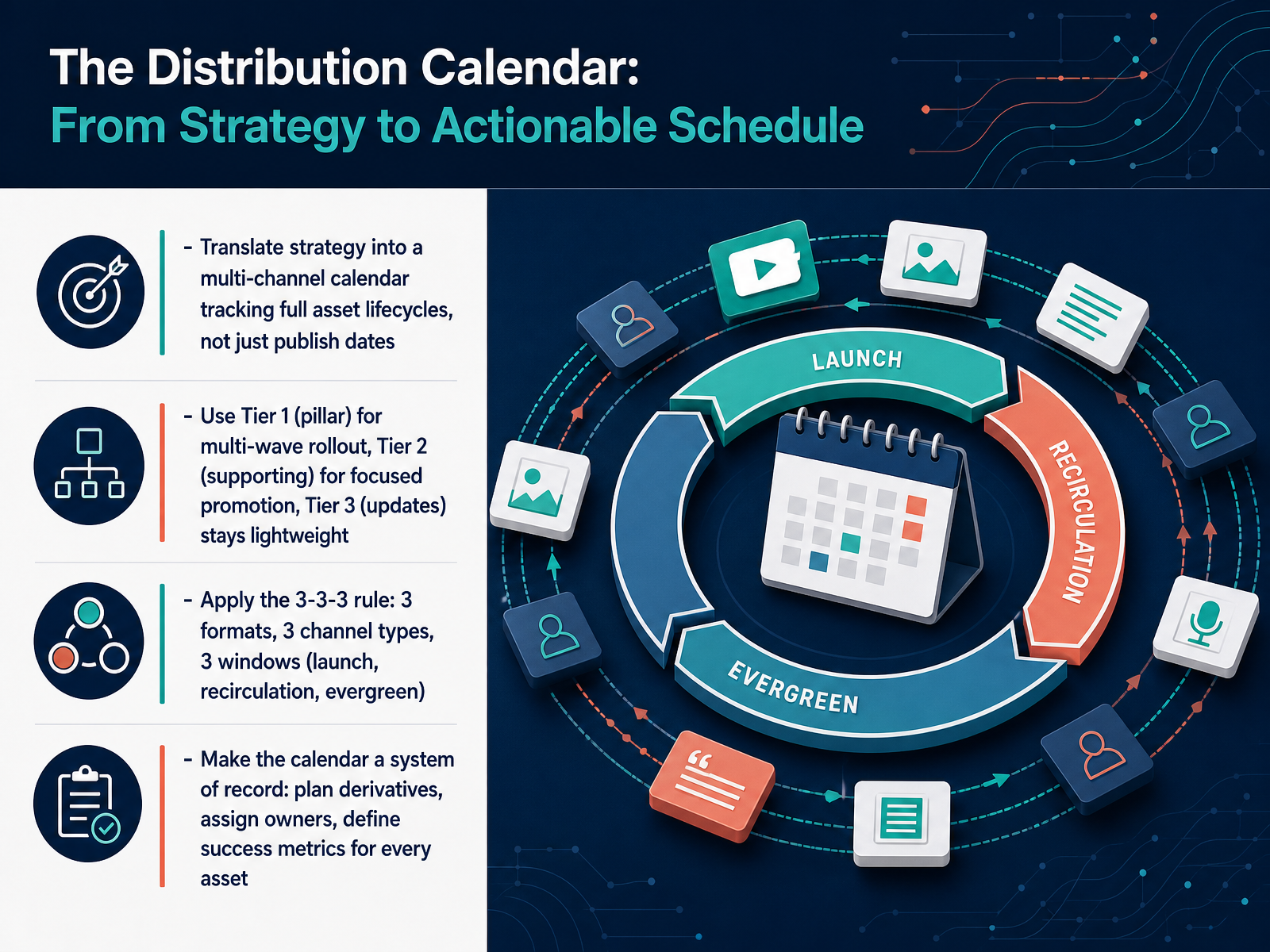 The Distribution Calendar: From Strategy to Actionable Schedule