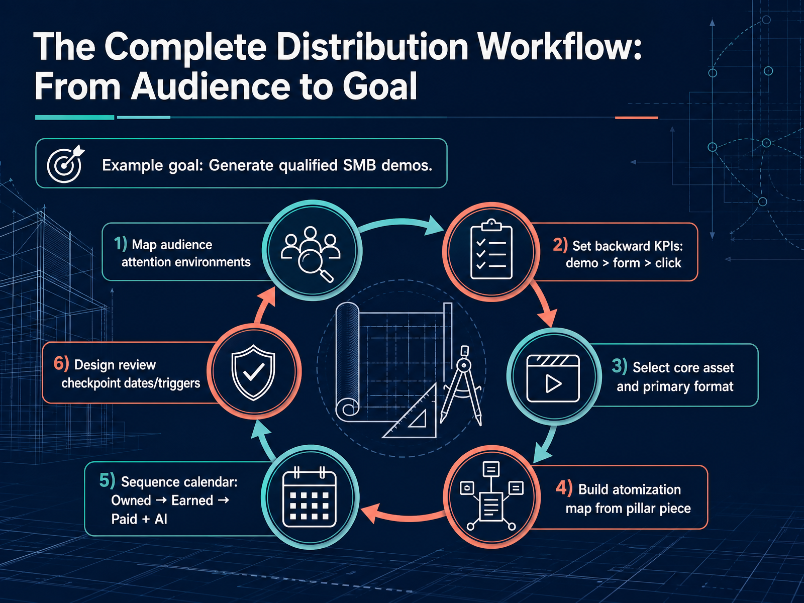 The Complete Distribution Workflow: From Audience to Goal