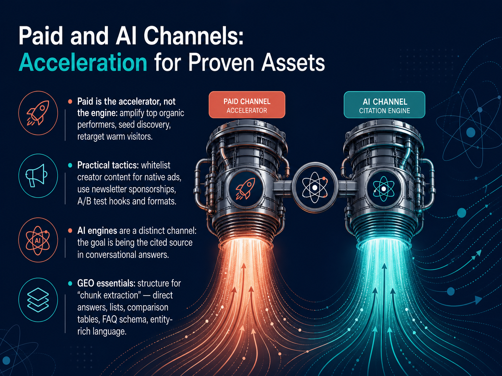 Paid and AI Channels: Acceleration for Proven Assets
