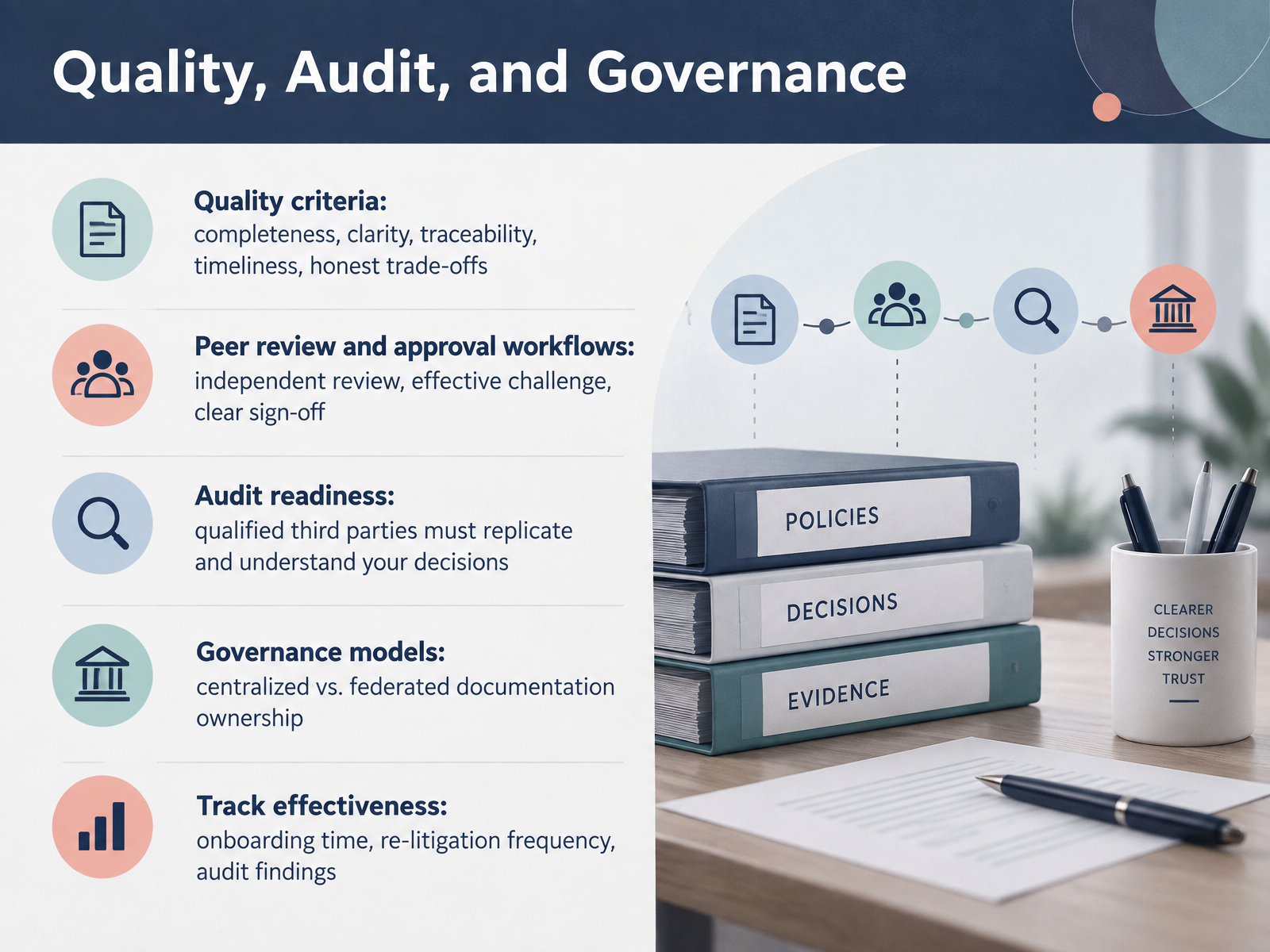 Quality, Audit, and Governance