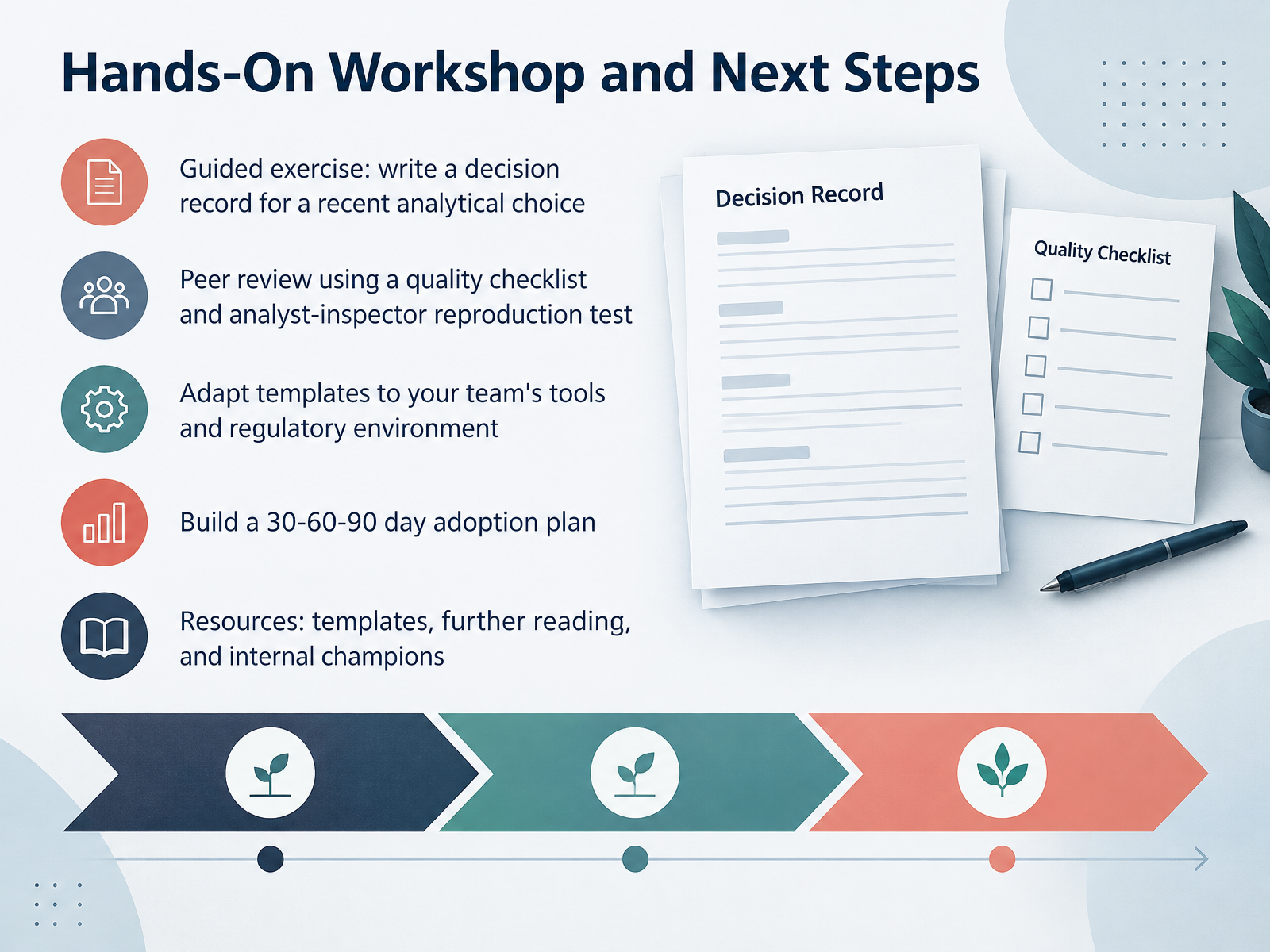 Hands-On Workshop and Next Steps