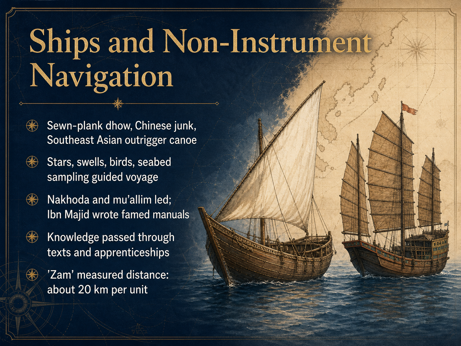 Ships and Non-Instrument Navigation