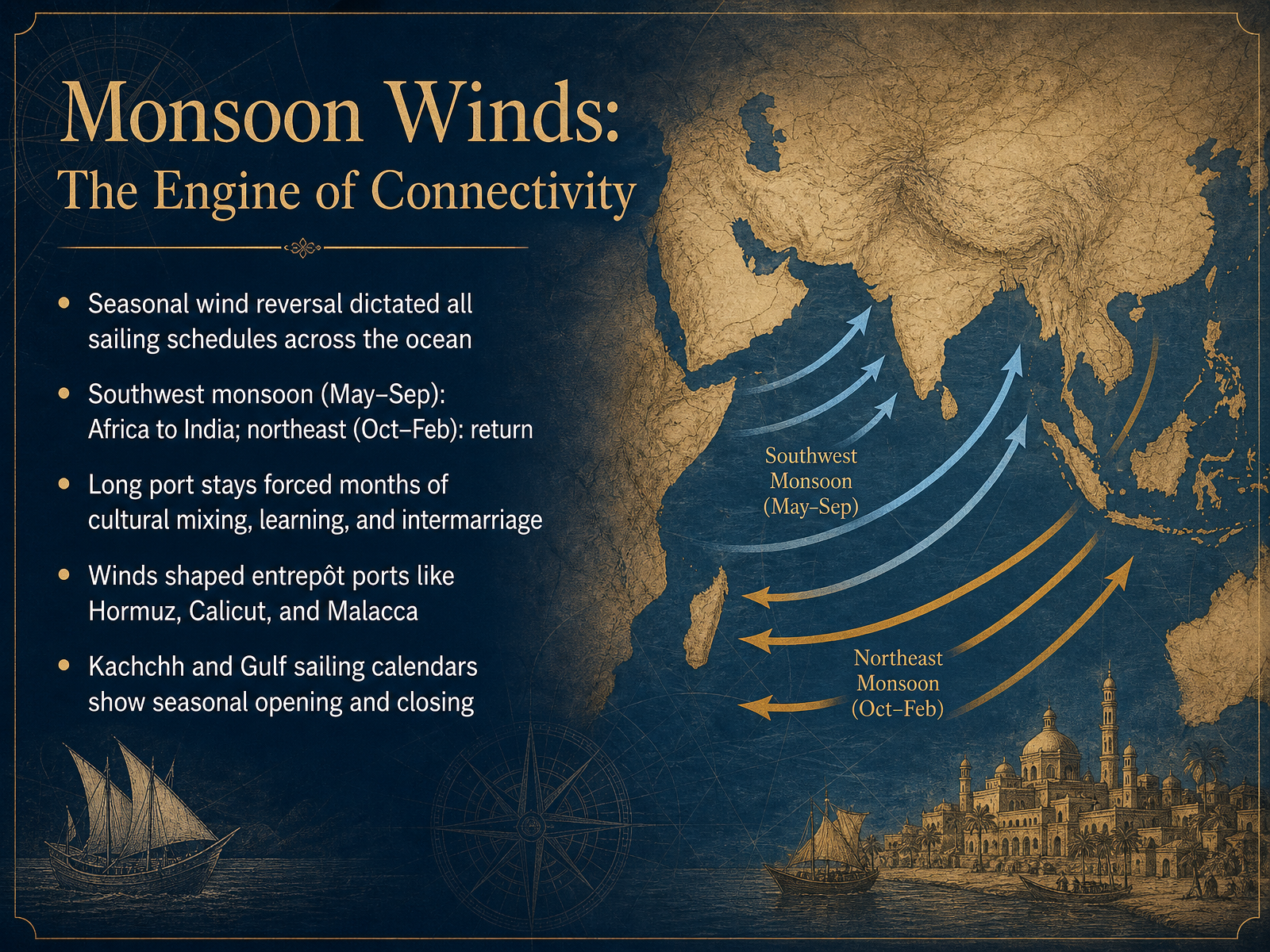 Monsoon Winds: The Engine of Connectivity