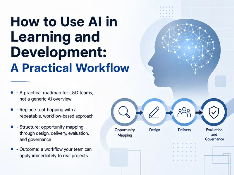 AI in Learning and Development Workflow — digital-human course