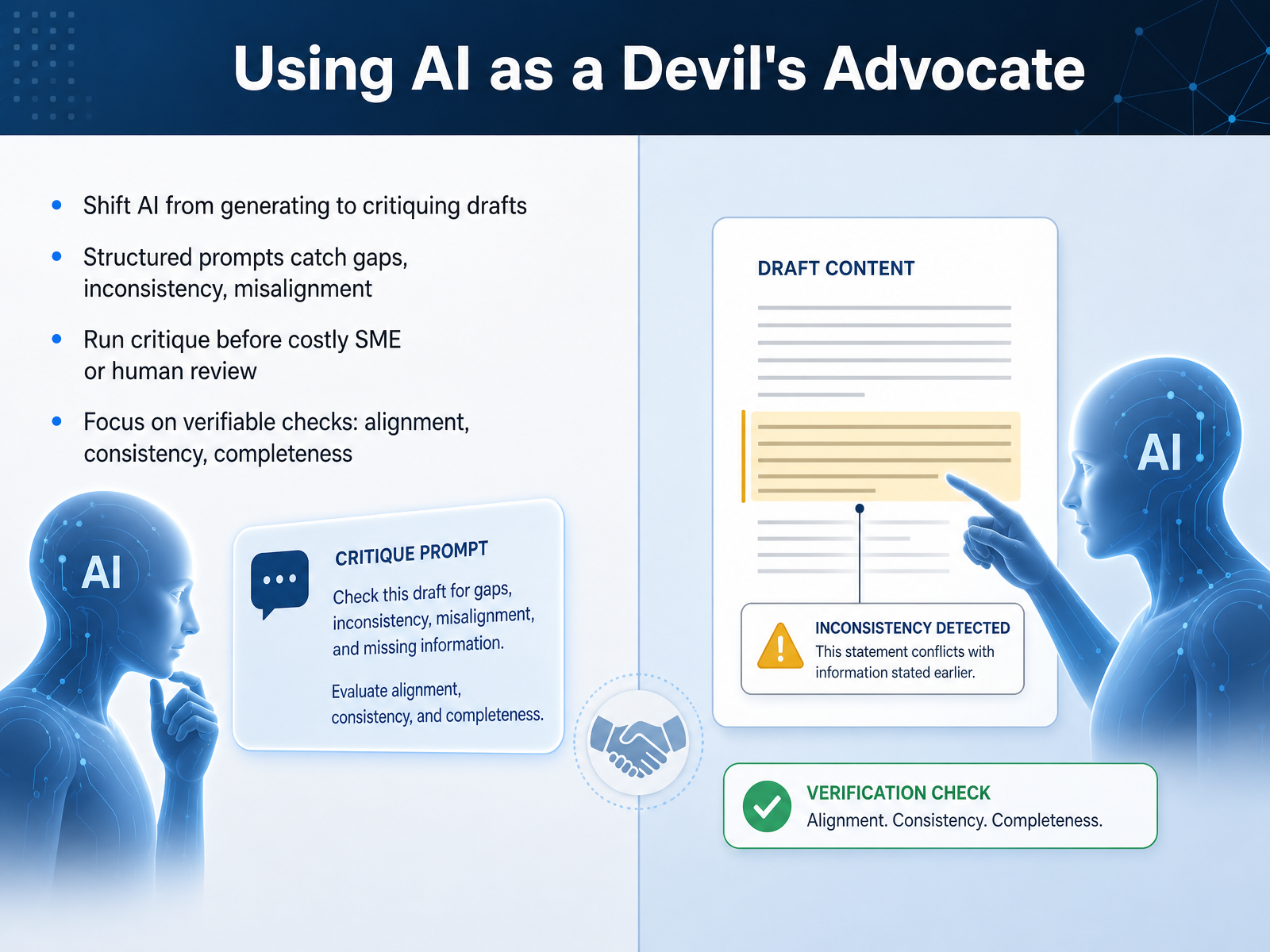 Using AI as a Devil's Advocate
