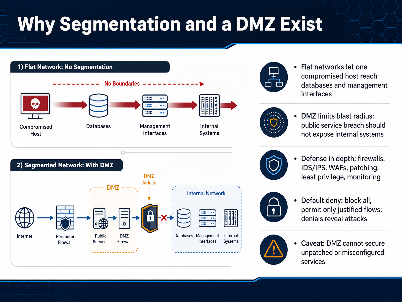 Why Segmentation and a DMZ Exist