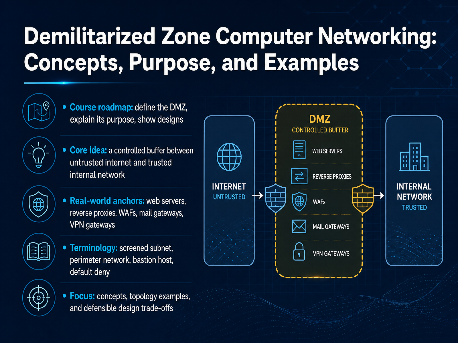 DMZ Networking: Concepts, Purpose, Examples