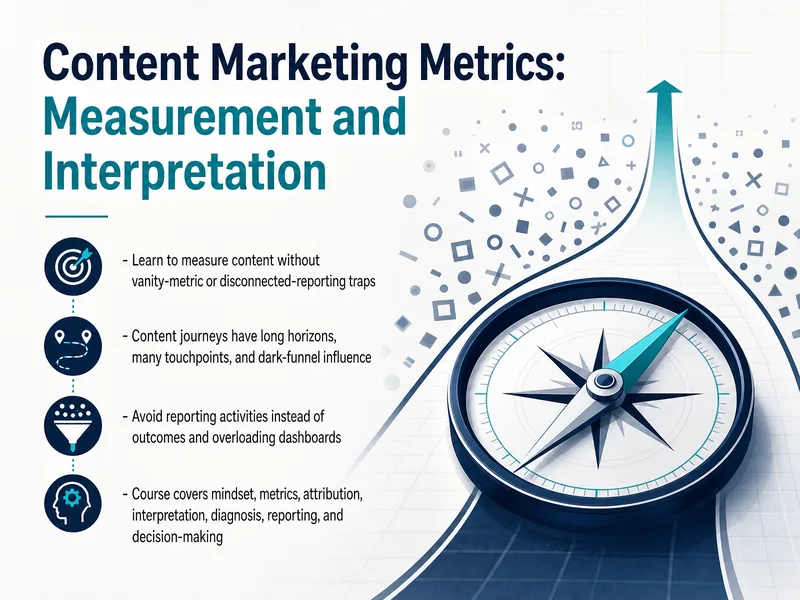 Content Marketing Metrics Mastery — digital-human course