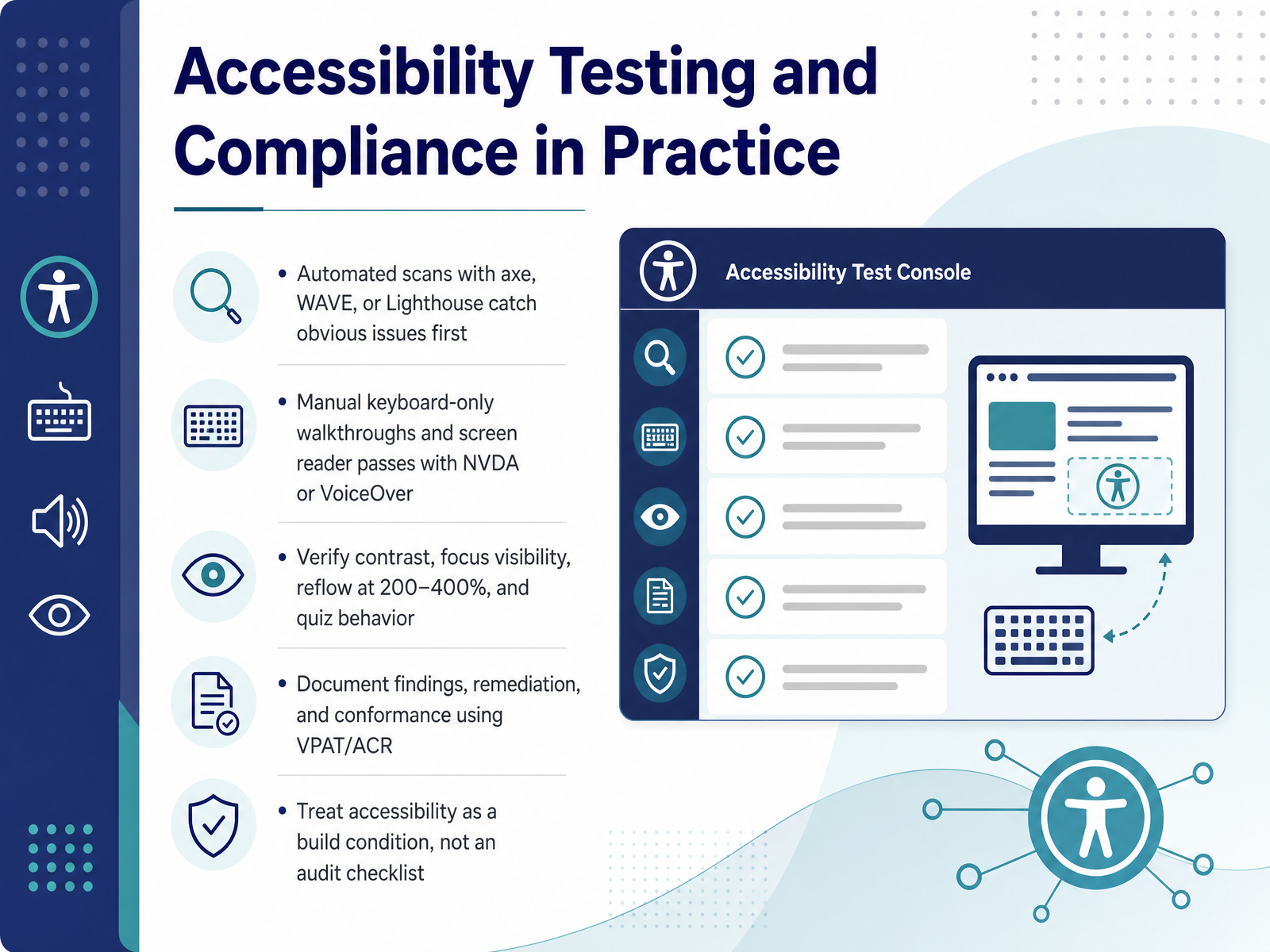 Accessibility Testing and Compliance in Practice