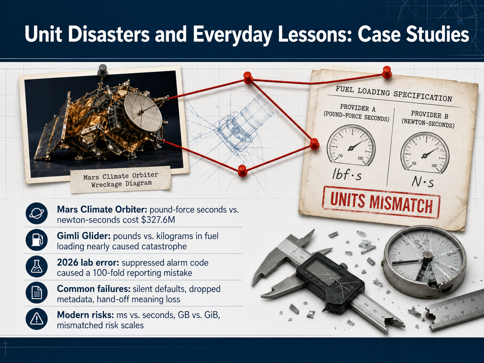 Unit Disasters and Everyday Lessons: Case Studies